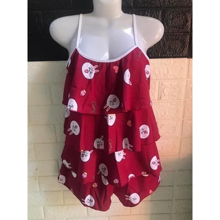Set bộ đùi kate lụa tầng siêu thoải mái