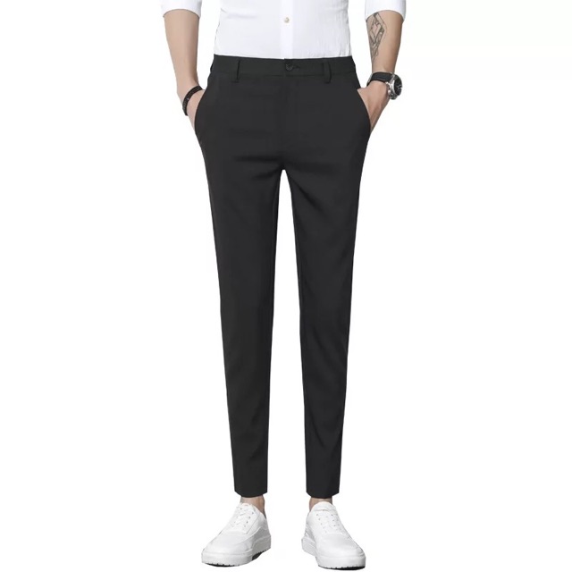 Free ship 50 - Quần tây nam Hàn Quốc dáng lửng | BigBuy360 - bigbuy360.vn