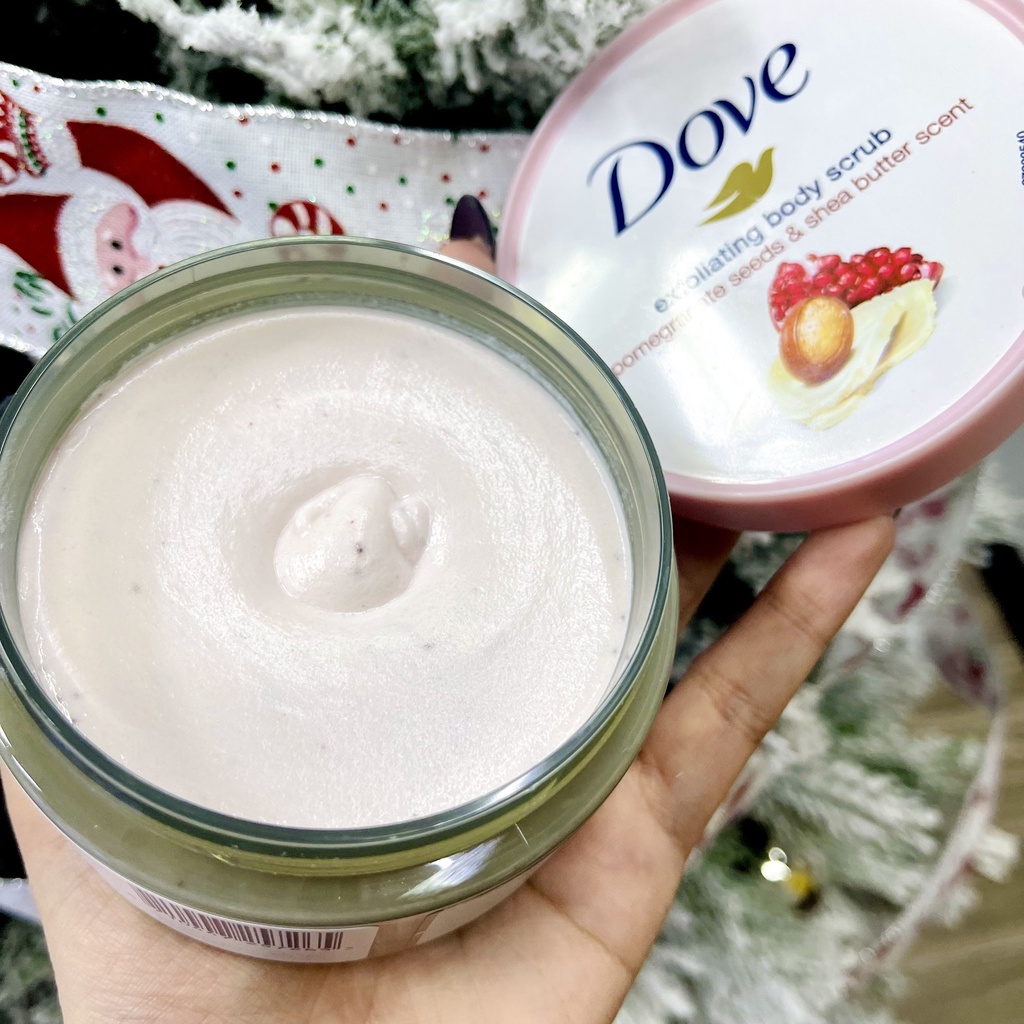 (Bản Châu Âu) Tẩy tế bào chết toàn thân hạt nhuyễn mịn da DOVE - 225ml | BigBuy360 - bigbuy360.vn