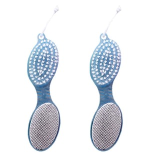 Bộ 2 dụng cụ chà gót chân (Tím)