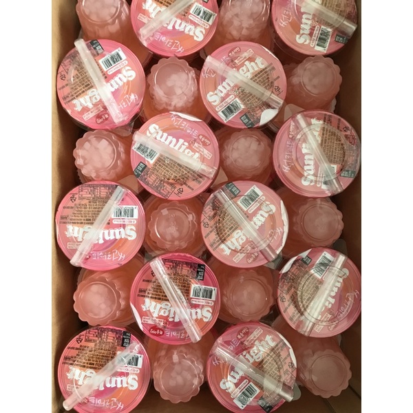 Thạch trái cây SUNLIGHT hàn quốc vị đào 180g