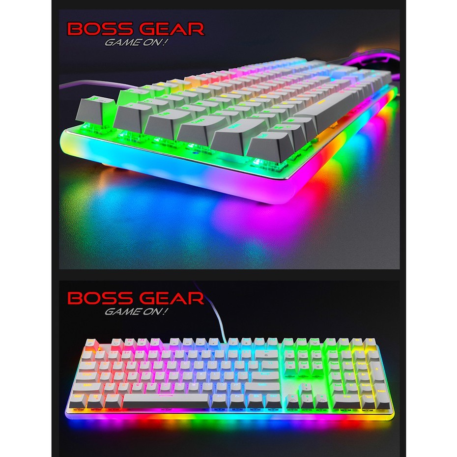 Bàn phím cơ rk918 Royal Kludge led RGB | WebRaoVat - webraovat.net.vn