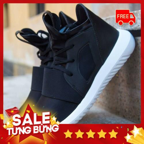 Xả [Hàng đẹp] Giày Thể Thao Sneaker Tubular defiant đen trắng :