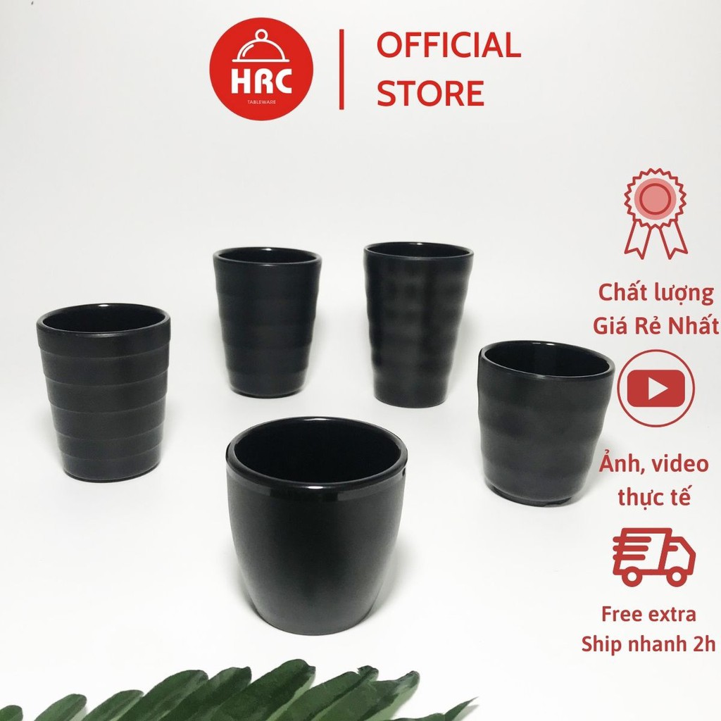 Cốc nhựa chịu nhiệt kiểu dáng sang trọng  - Nhiều cỡ