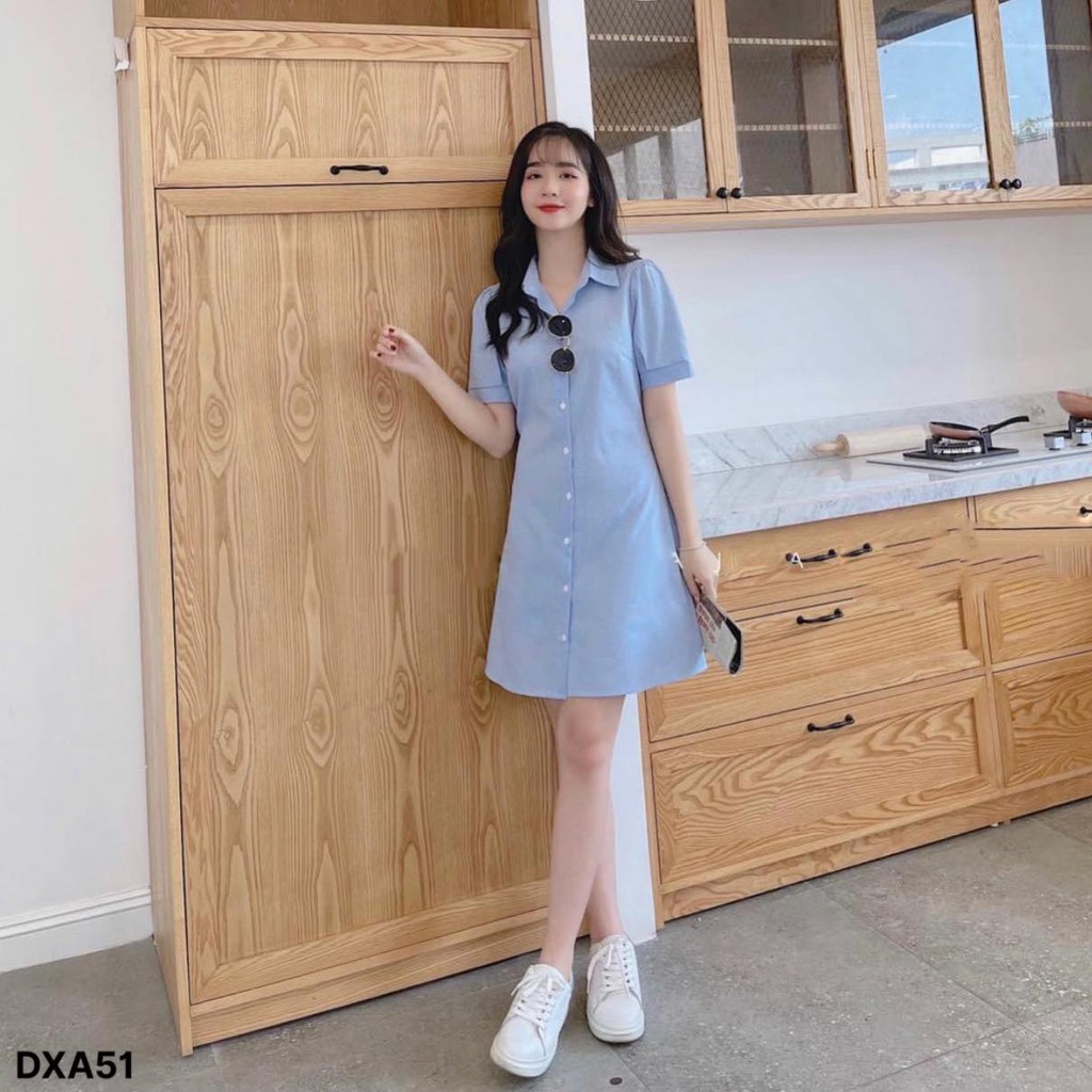 (MẪU MỚI-FREESHIP) DXA51_ĐẦM CỔ SOMI XUÔNG❤️ XƯỞNG MAY NHÀ BELL_CHIBEST