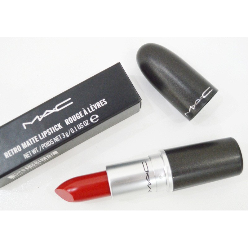 Son MAC Matte Lipstick Màu Ruby Woo,Lady Danger, Chili, Marrakesh