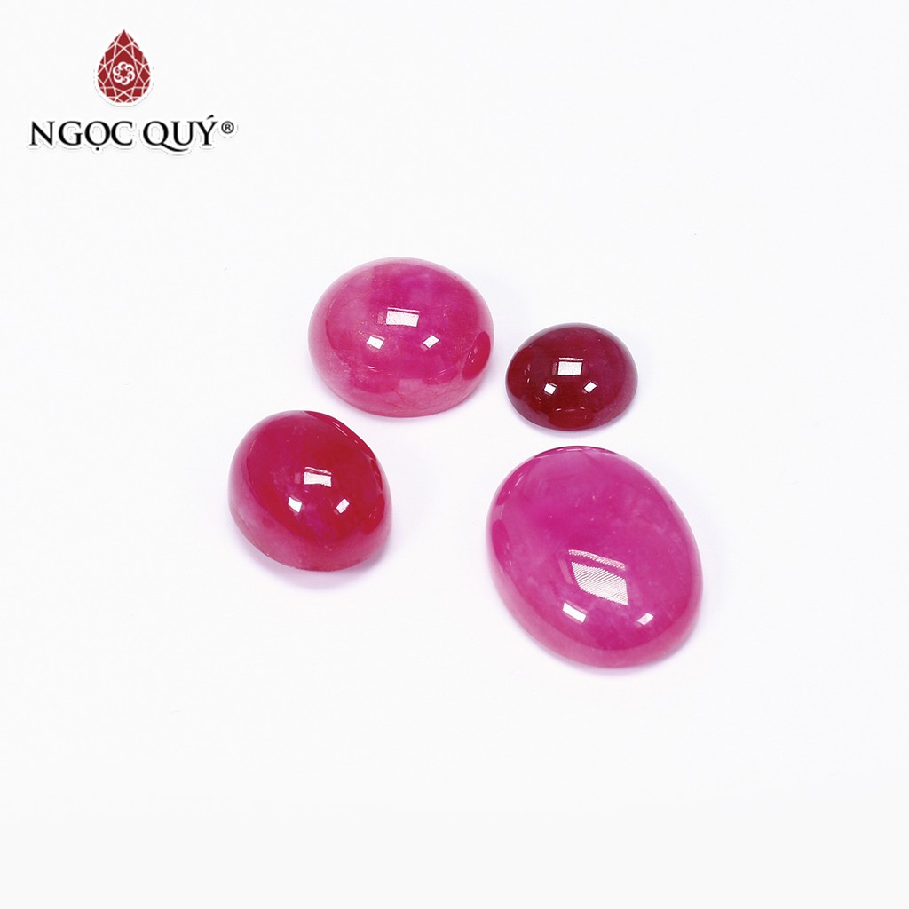 Mặt dây chuyền, mặt nhẫn đá ruby mệnh hỏa, thổ - Ngọc Quý - NQMDC0670