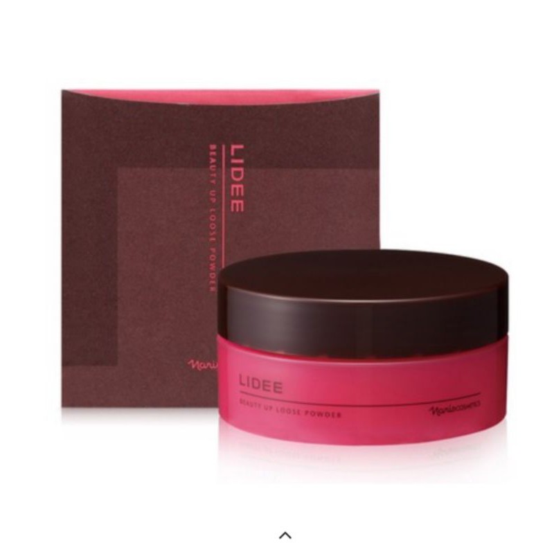 Phấn phủ (phấn bột) siêu mịn Naris Lidee Beauty Up Loose Powder cho da dầu