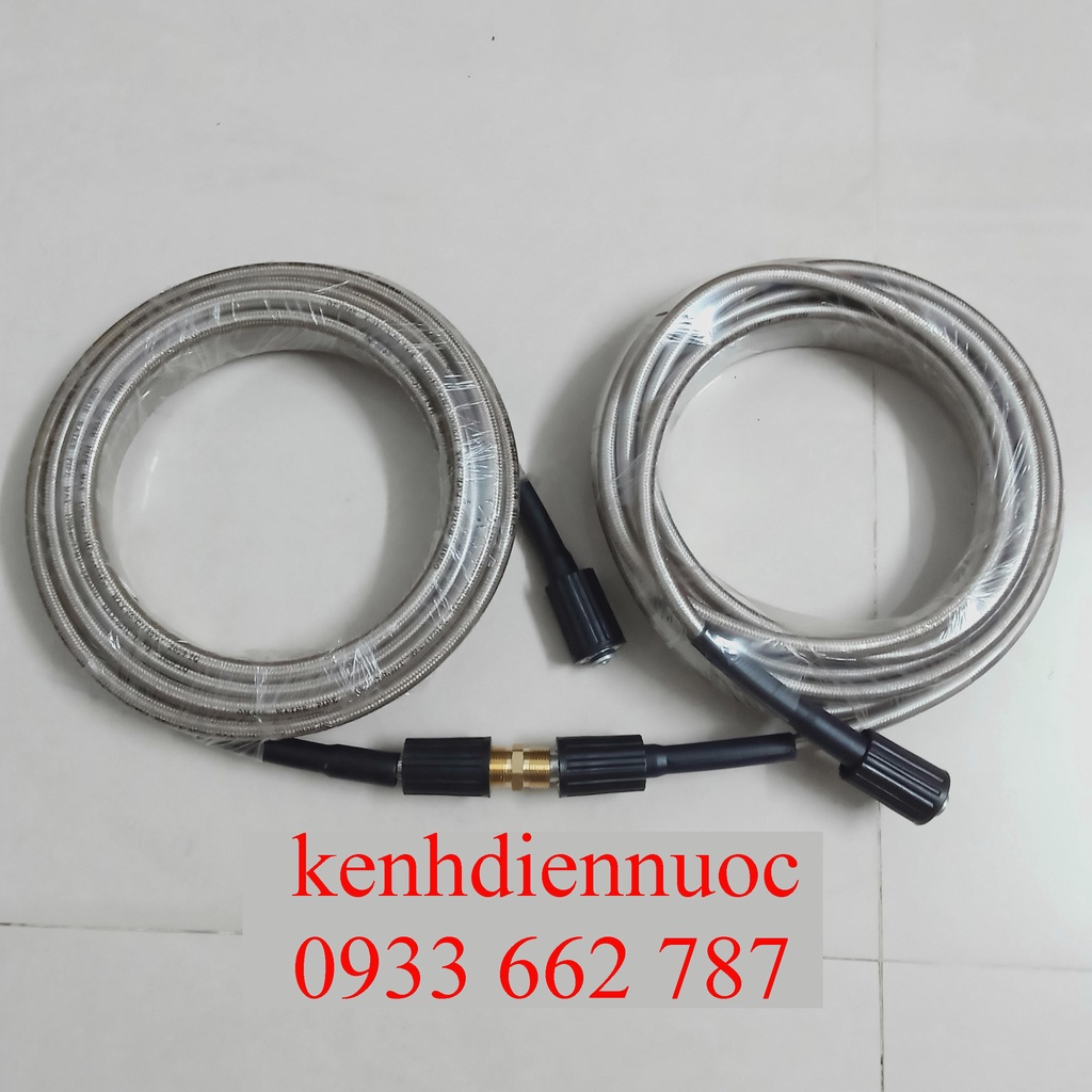 Nối ống áp lực ren 22mm dùng cho máy rửa xe