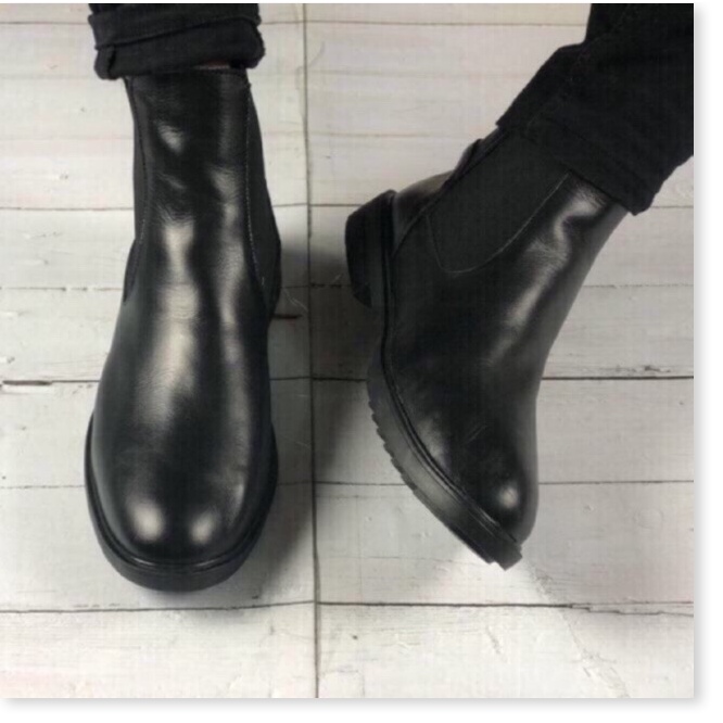 🏝️ Bốt Da Nam Đen  S̷H̷O̷E̷S̷