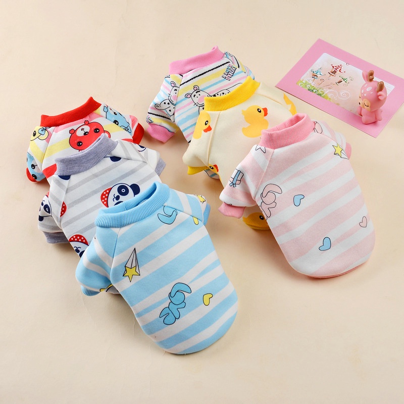 Áo Len In Hình Gấu Teddy Thời Trang Thu Đông Cho Thú Cưng 27 Inch