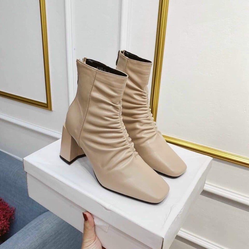 Boot nhăn lì chun siêu ôm chân(fullboxl1) | BigBuy360 - bigbuy360.vn