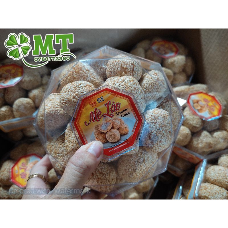 Mè láo Tân Huê Viên hộp 200g (Hộp kim cương)