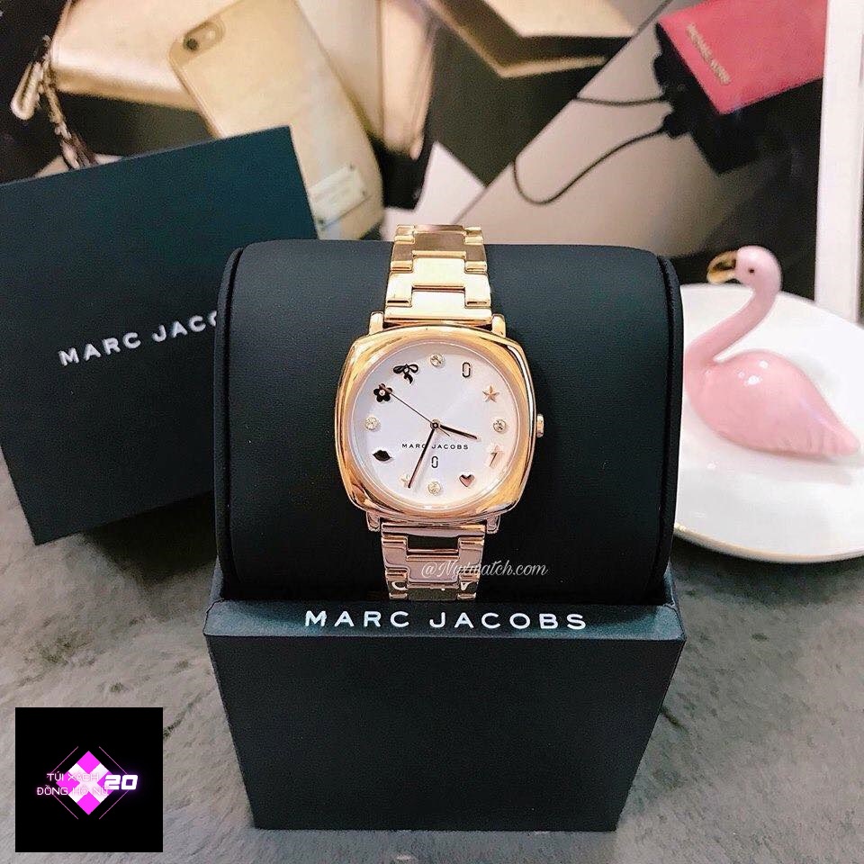 ( Sẵn 4 màu ) Đồng hồ nữ MARC JACOBS #MJ35 case 34mm.5ATM | BigBuy360 - bigbuy360.vn