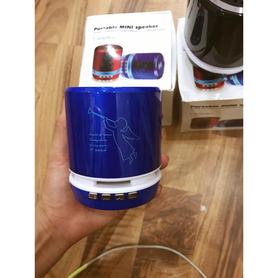 Loa nghe nhạc Bluetooth T2308A có clip