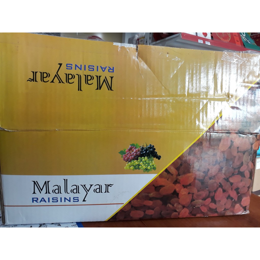 Nho Nâu Ấn Độ MALAYAR RAISINS 100gr