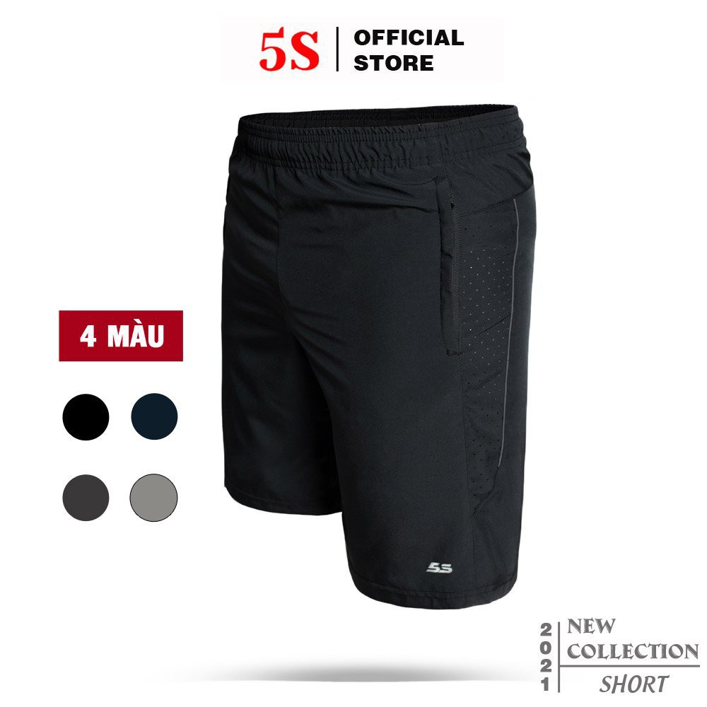 [Mã FAMALLT5 giảm 15% đơn 150K] Quần Short Nam 5S (4 màu), Dáng Thể Thao, Lưng Chun Thoải Mái (QSG21010-03)