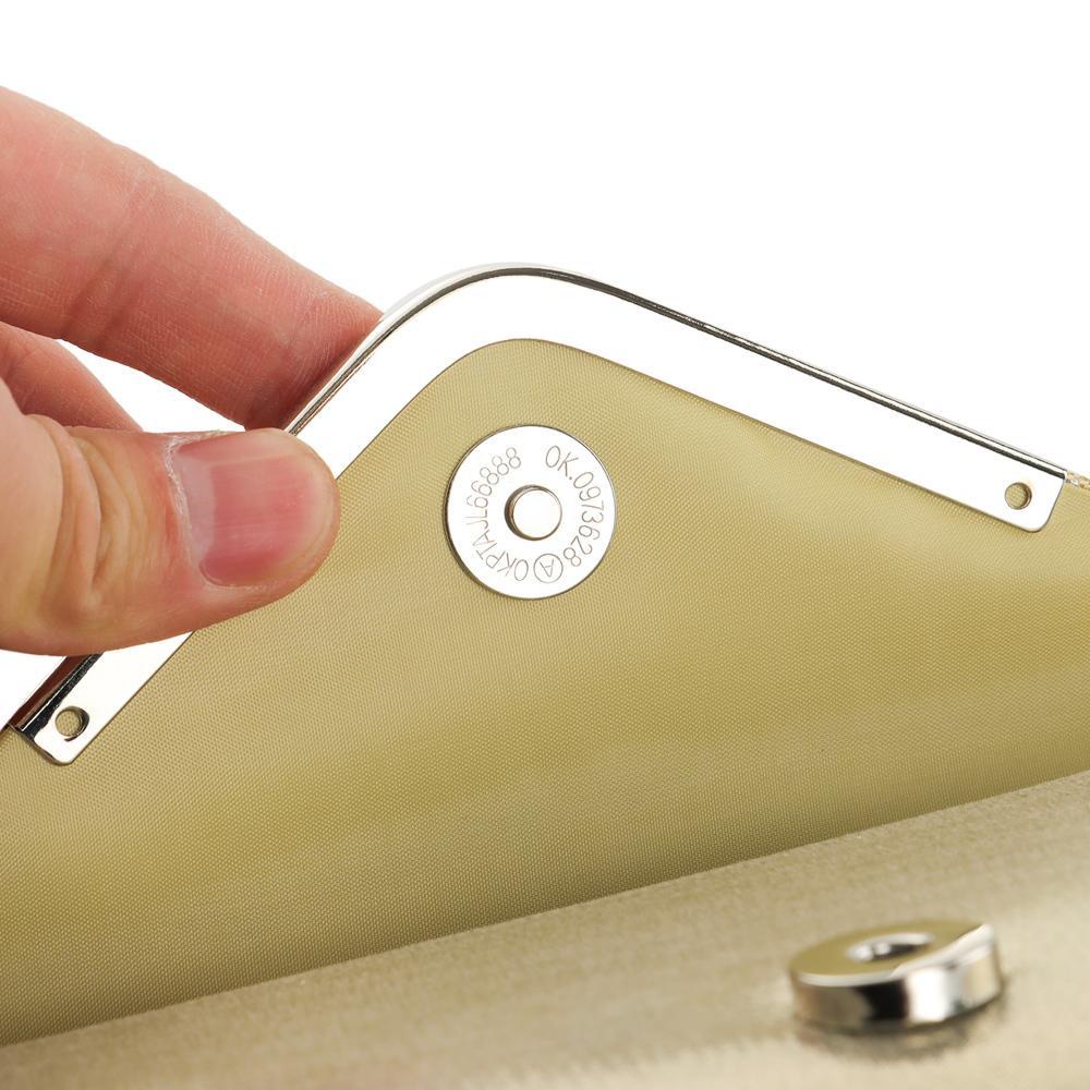 JUNE Ví Cầm Tay Lấp Lánh Xinh Xắn Dành Cho Nữ