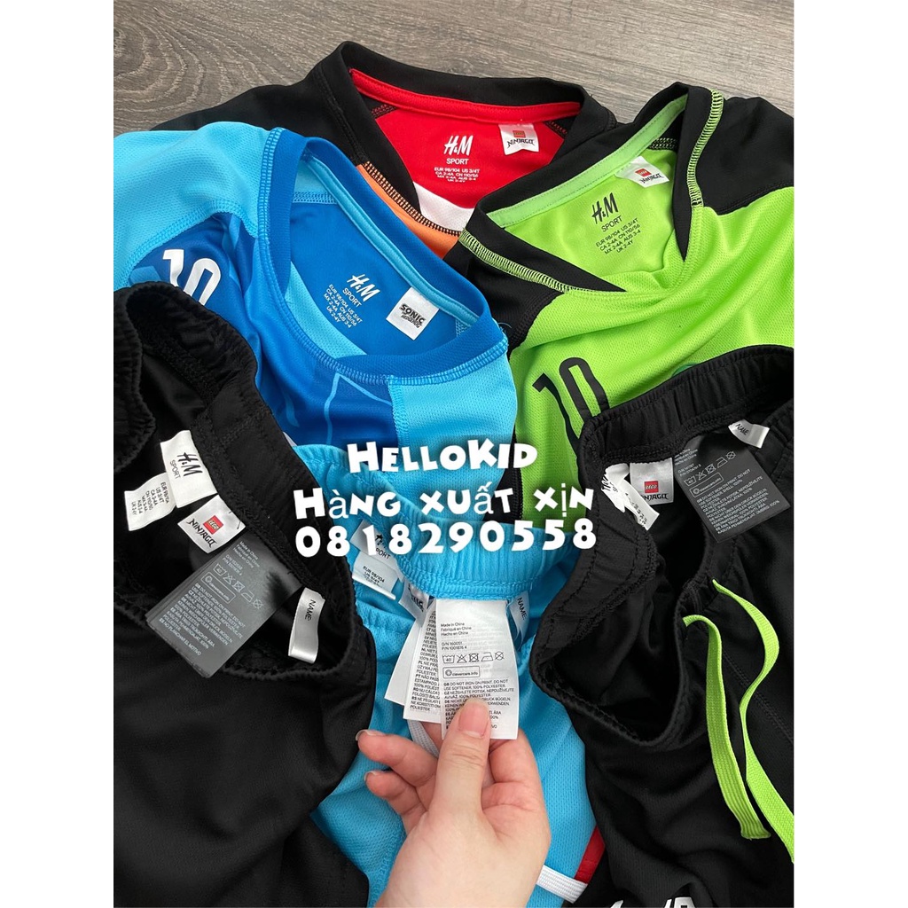 B165 - Bộ thể thao HM bóng đá cho bé