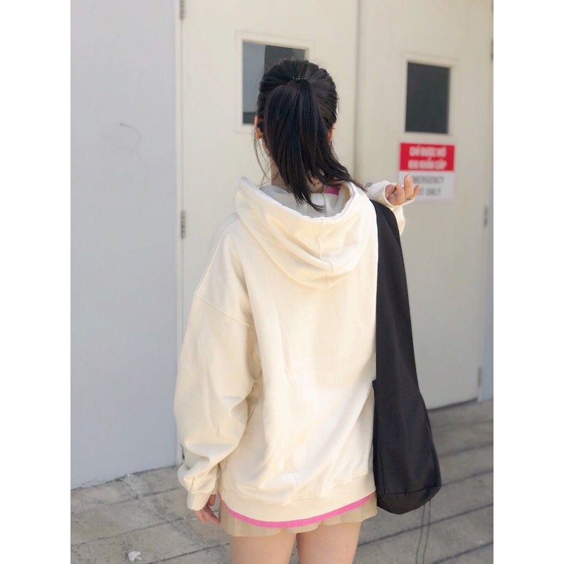 ÁO HOODIE BE WITH YOU MÀU KEM | BigBuy360 - bigbuy360.vn