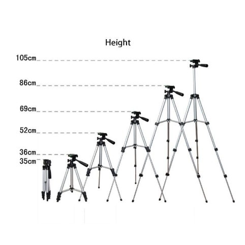 [Có Clip] Giá Đỡ Điện Thoại Livestream, Máy Ảnh 3 Chân Tripod TF-3110