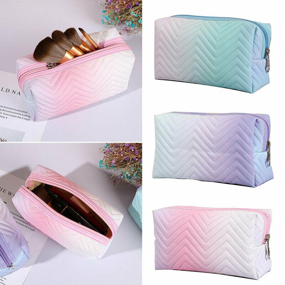 MIHAN1 Túi Da Pu Đựng Mỹ Phẩm Chất Lượng Cao Tiện Dụng