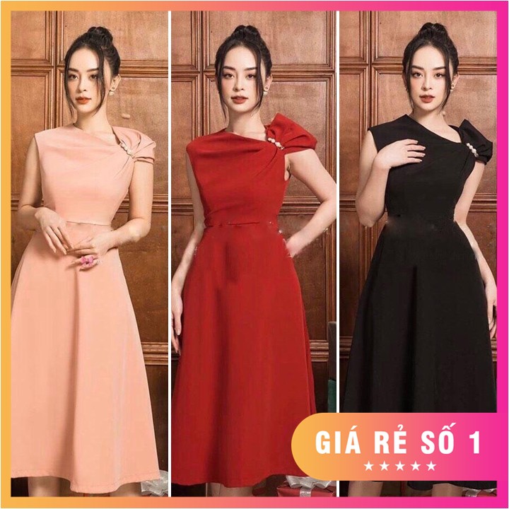 ĐẦM DỰ TIỆC MÙA HÈ SANG CHẢNH ĐỦ SIZE S,M,L,XL,XXL - 5602