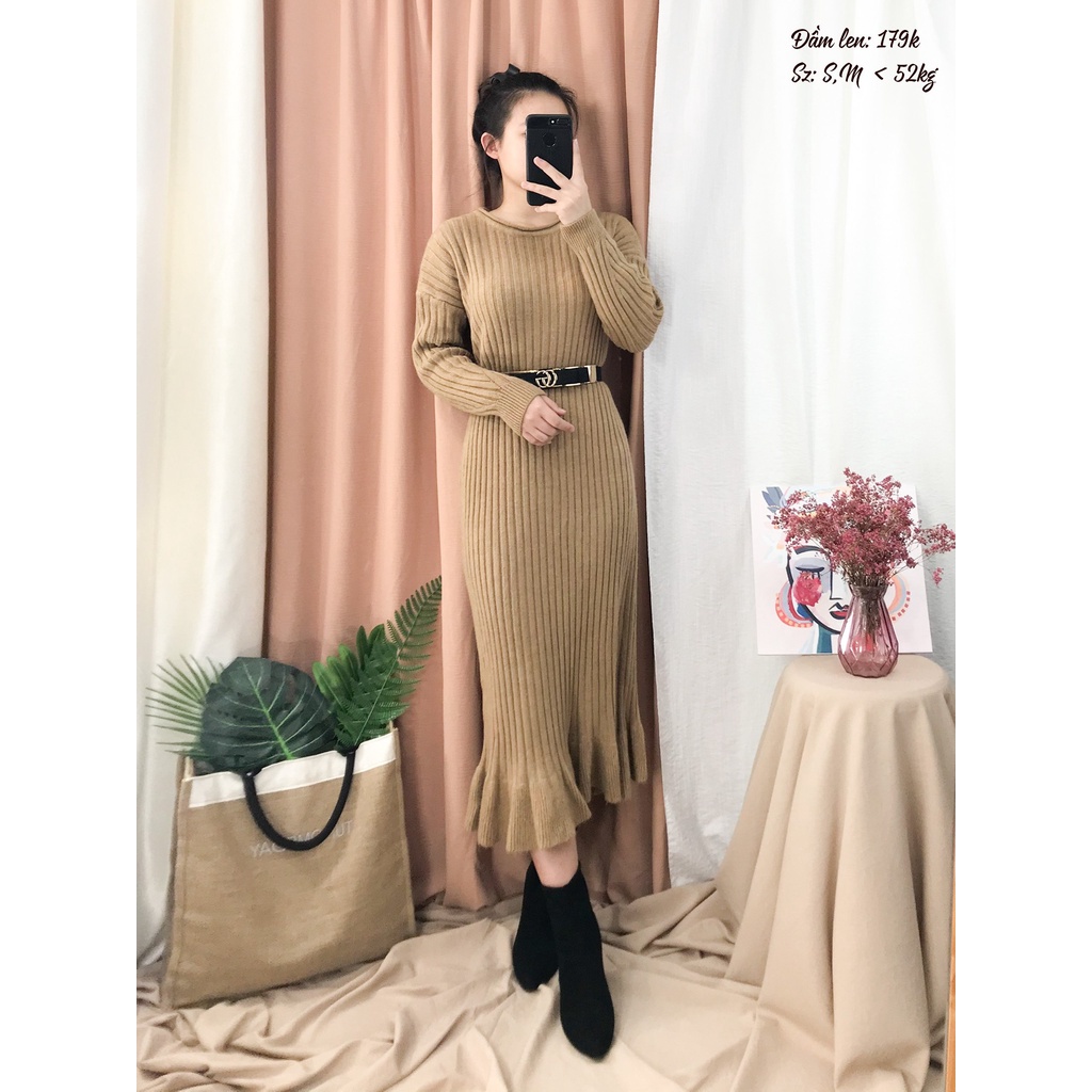 Đầm len Hàn 2hand