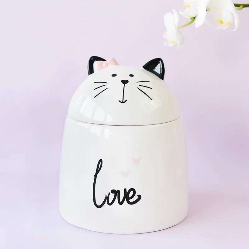 Hũ mèo gốm sứ