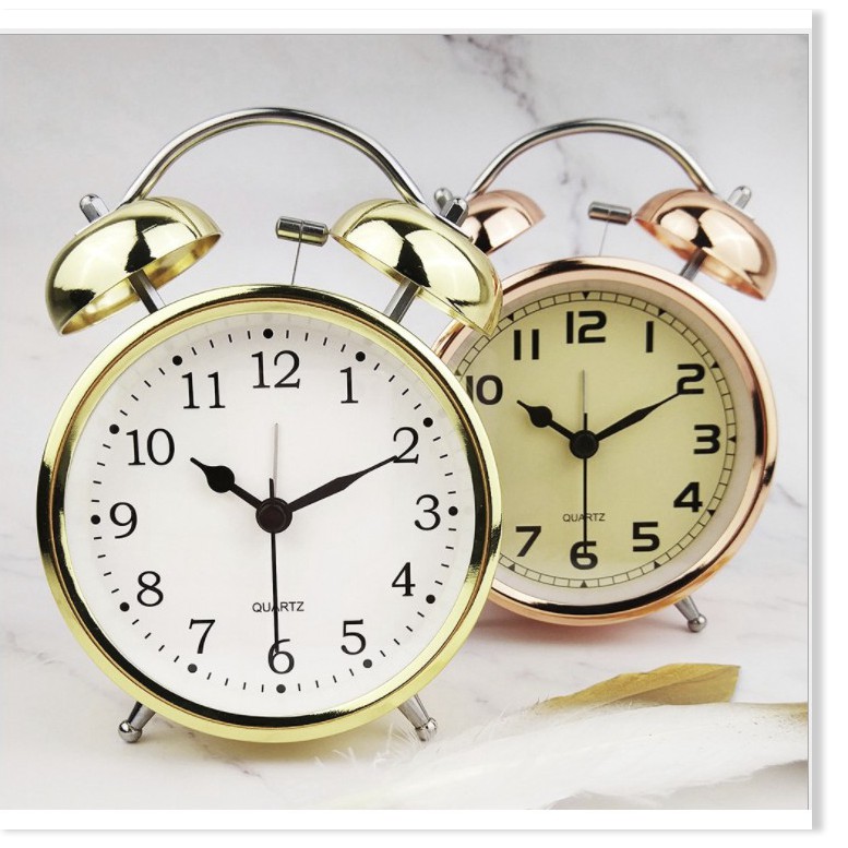 Đồng hồ báo thức SALE ️ Đồng hồ báo thức chuông reo, nhỏ gọn, xinh xắn, có thể trang trí căn phòng của bạn 5534