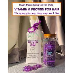 Serum dưỡng tóc genie vitamin &amp; protein for hair jojoba oil