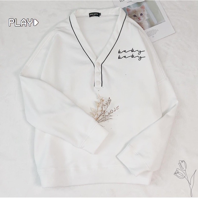 Áo Sweater Baby Jem Closet Unisex ( Hình thật 100% ) | BigBuy360 - bigbuy360.vn