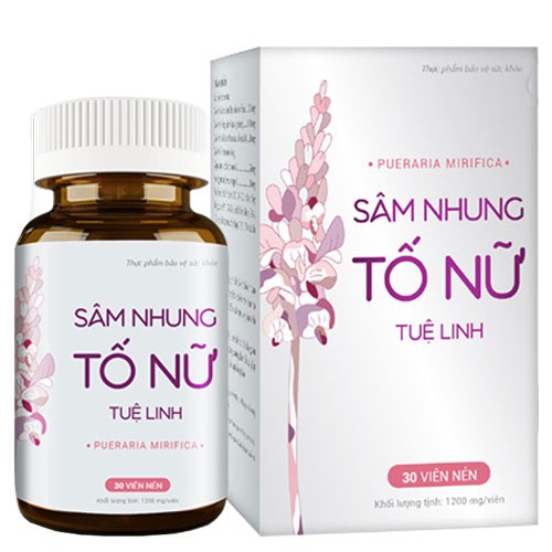 Sâm Nhung Tố Nữ Tuệ Linh - hỗ trợ tăng cường sinh lý nữ, giúp đẹp da, làm chậm lão hóa (30 viên)