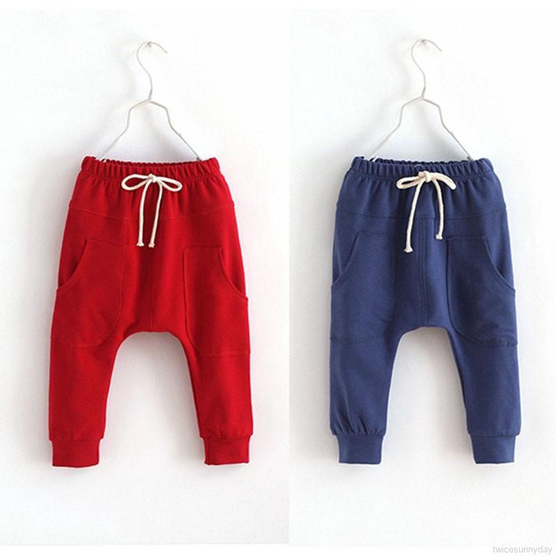 Quần lưng thun cho bé trai từ 2-7 tuổi