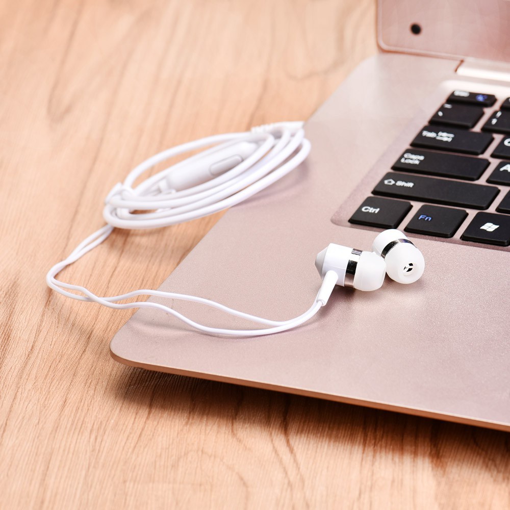 Tai nghe nhét tai không dây cổng 3.5mm âm thanh Super Bass Stereo