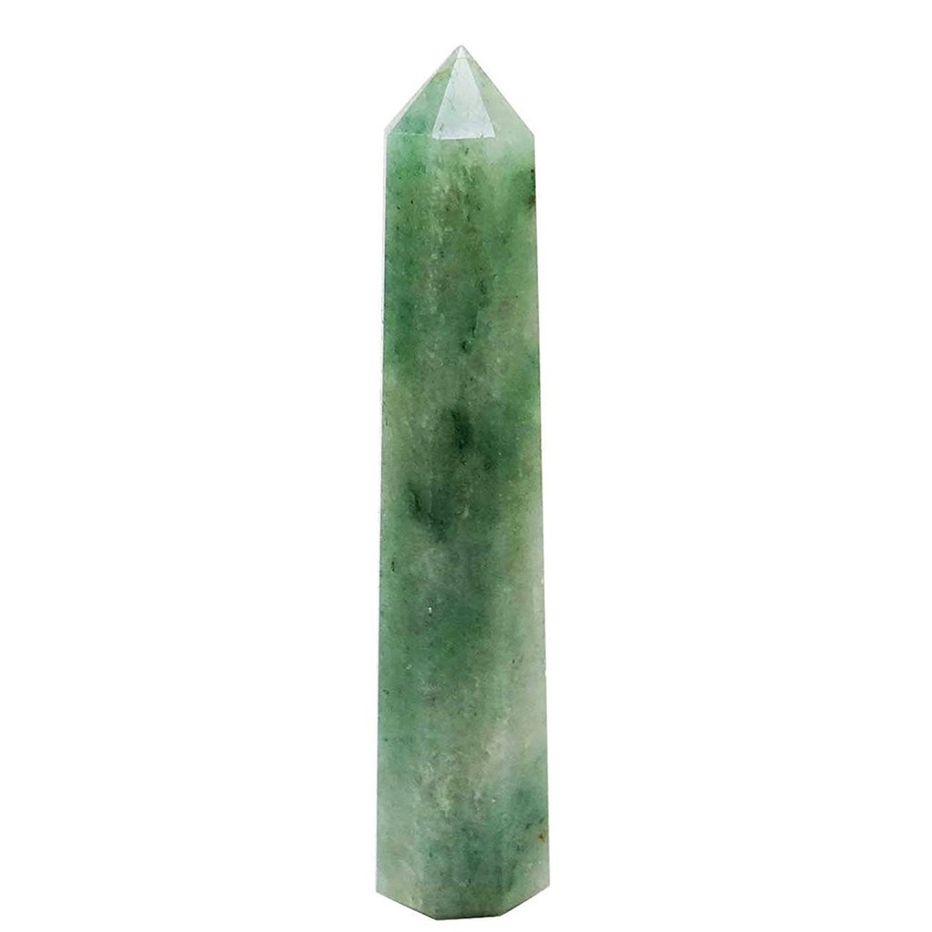 Đá Thanh Tẩy Hình Trụ Green Aventurine