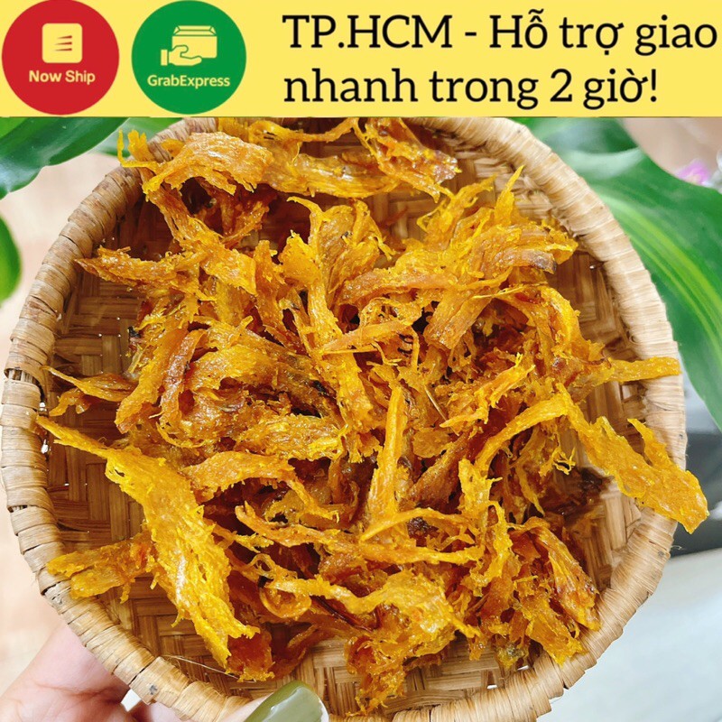 ĂN THỬ- 100Gram MỰC XÉ SỢI TẨM VỊ NGON