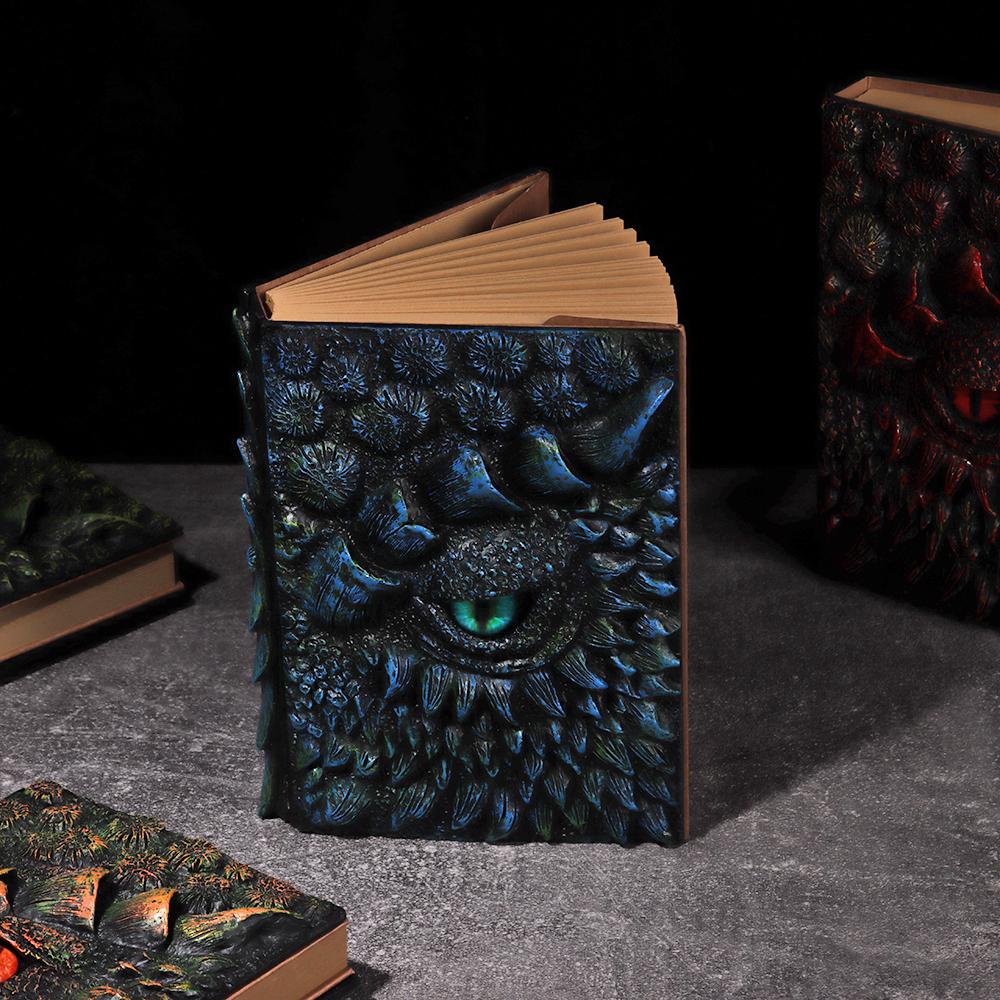 CHOOKEY Sổ Tay Khổ A5 Bìa Hình Rồng 3D Sáng Tạo