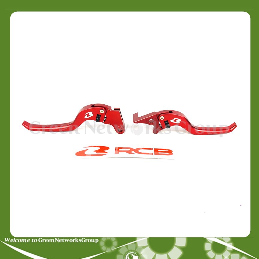 Cặp tay thắng tay côn Exciter RCB Màu Đỏ ( loại tăng chỉnh xoay tròn ) Greennetworks