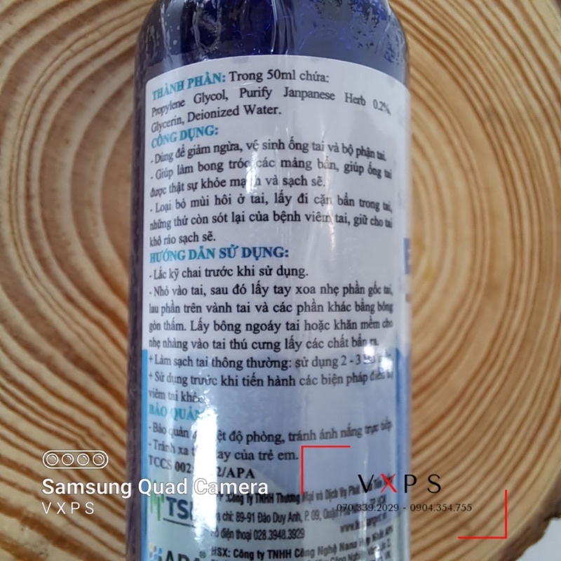 Dung dịch vệ sinh tai chó mèo Pet Ear Cleaner Jensento
