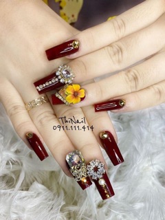Hoa sứ nail
