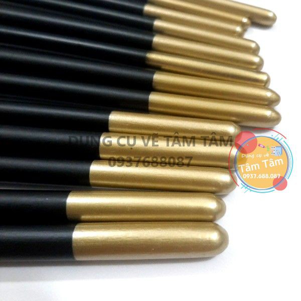 [ TÂM TÂM ]-Cọ đầu vuông S68, Cọ đầu bằng bán lẻ theo size-
