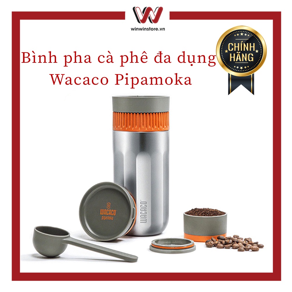 Bình pha cà phê đa dụng Wacaco Pipamoka - Bảo hành chính hãng