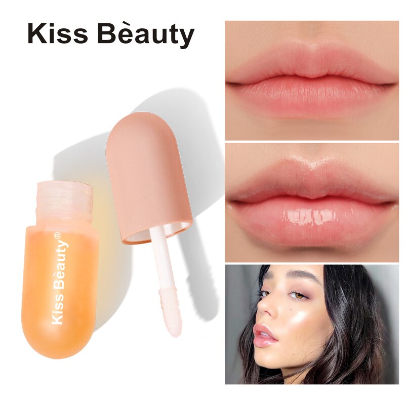 [Hàng mới về] Son bóng Kiss Beauty dạng lỏng hương trái cây tươi mát làm đẹp cho nữ