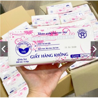 GIẤY RÚT LỤA CAO CẤP GÓI 300 TỜ 3 LỚP