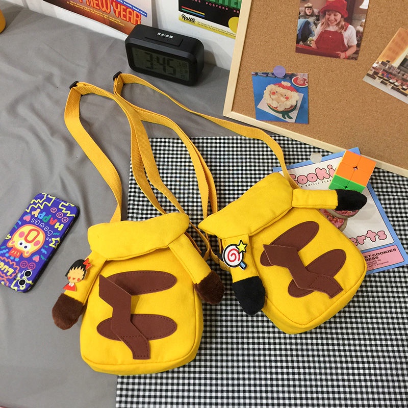 Túi xách Pokemon đeo chéo xinh xắn cho bé gái