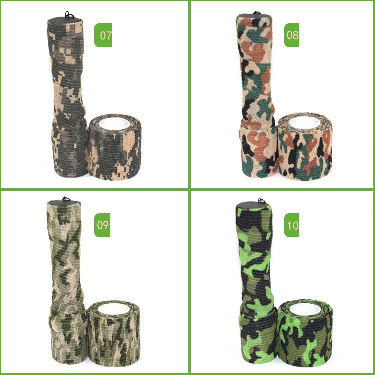 Vải quấn lens ống kính camo tự dính không keo - vải quấn ống kính