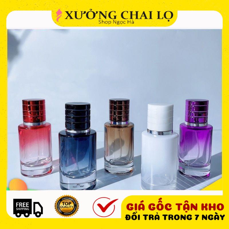 Lọ Chiết Nước Hoa ❤ GIÁ TẬN KHO ❤ Chai Lọ Đựng Dầu Thơm Tròn 30ml Sauvage