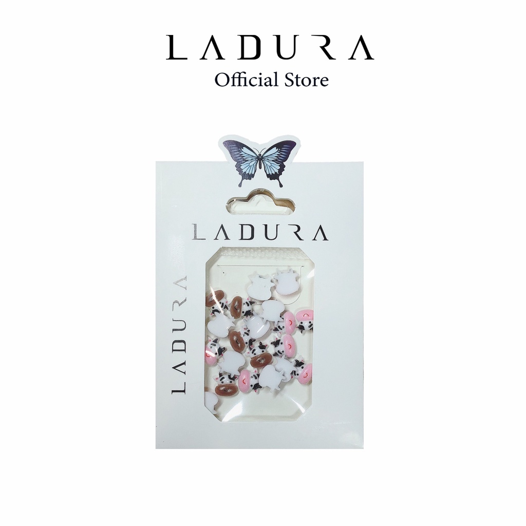 Charm nail bò sữa LADURA trang trí móng