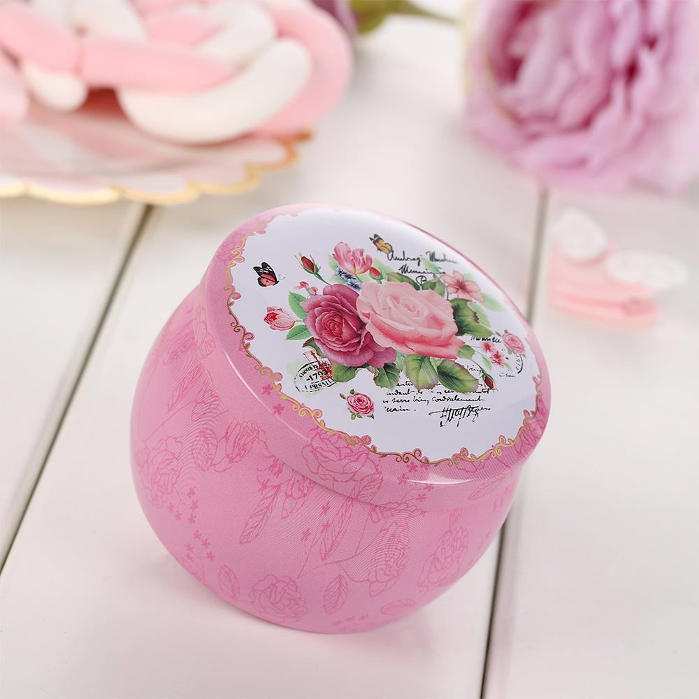 UUMIR Hộp Thiếc Đựng Kẹo Hình Hoa Hồng Chống Sốc